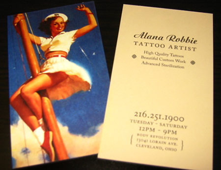 Alana's Business Cards