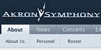 The Akron Symphony Orchestra